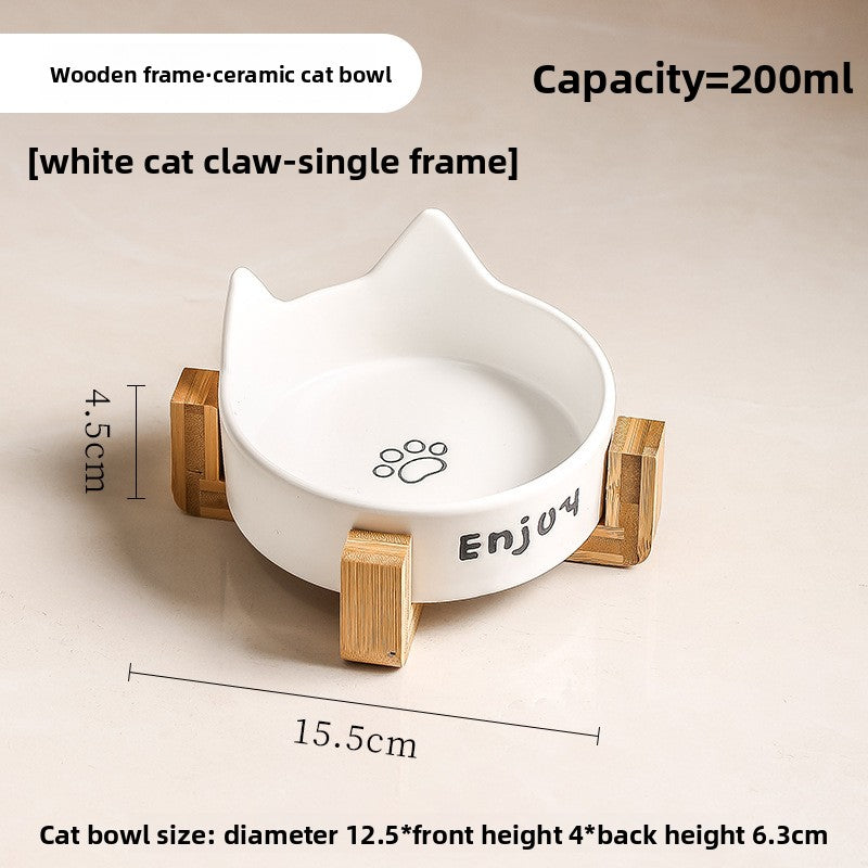 Anti-spill pet water bowl