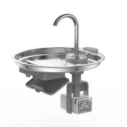 Automatic Pet Water Dispenser Stainless Steel Fountain