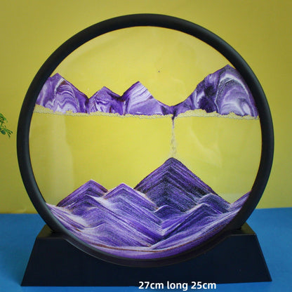 3D Hourglass Sand Painting Decor
