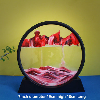 3D Hourglass Sand Painting Decor