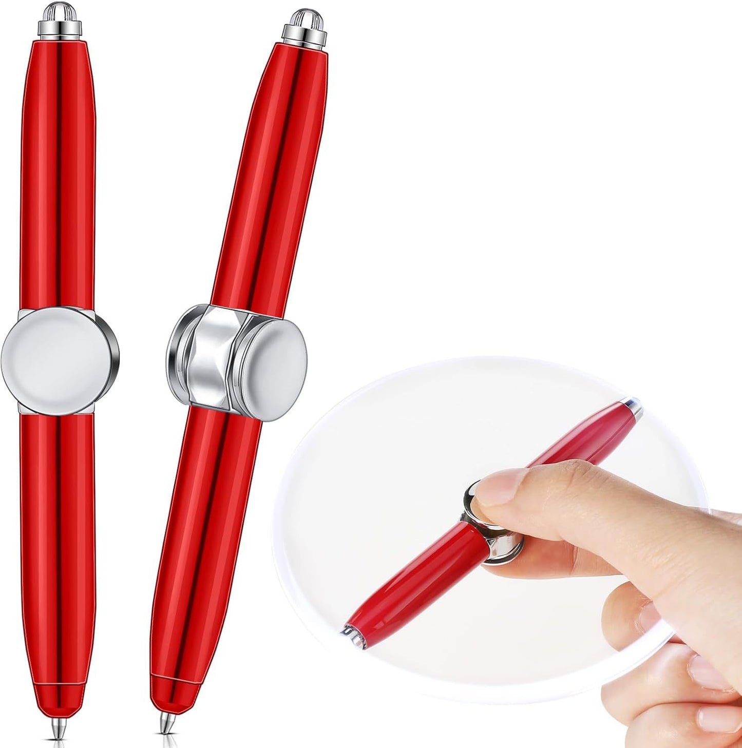 Multifunctional Fingertip Spinner with LED Light