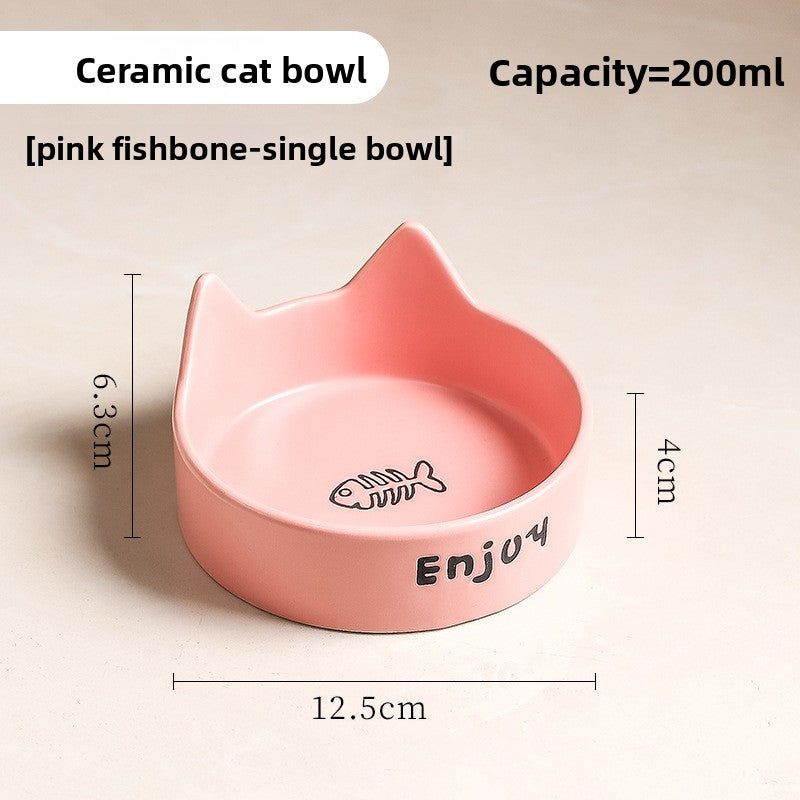 Anti-spill pet water bowl