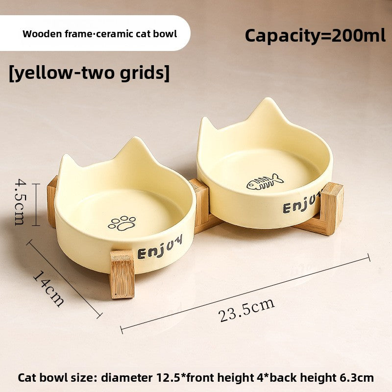 Anti-spill pet water bowl