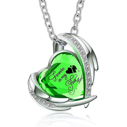 Heart Shaped Ash Memorial Necklace