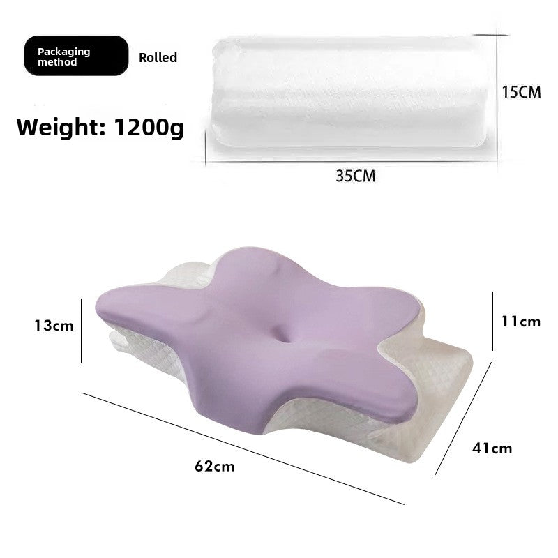 Butterfly Memory Foam Cervical Pillow