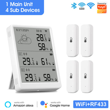 WiFi Temperature Humidity Sensor with APP Alert
