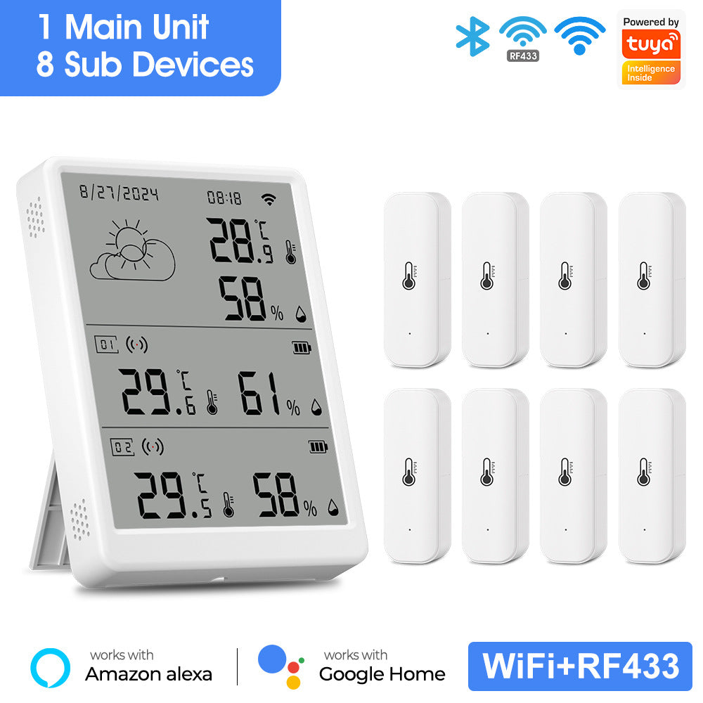 WiFi Temperature Humidity Sensor with APP Alert