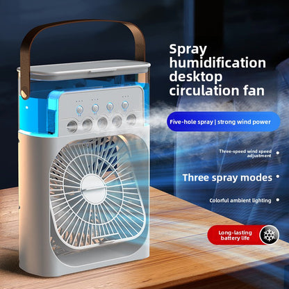 USB Desktop Humidifying Cooling Fan