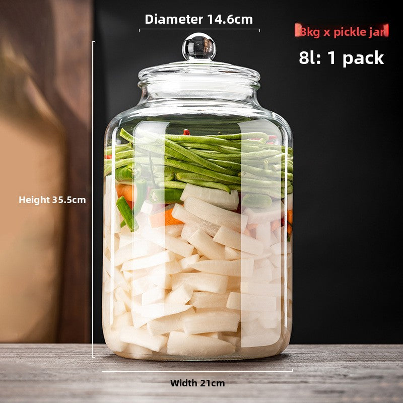 Glass Sealed Jar for Food Storage