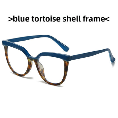 Oval Frame Blue Light Blocking Glasses