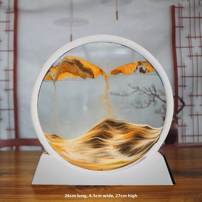 3D Hourglass Sand Painting Decor