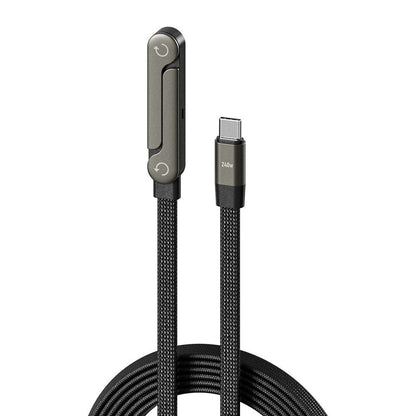 Foldable Fast Charging Cable with Phone Stand
