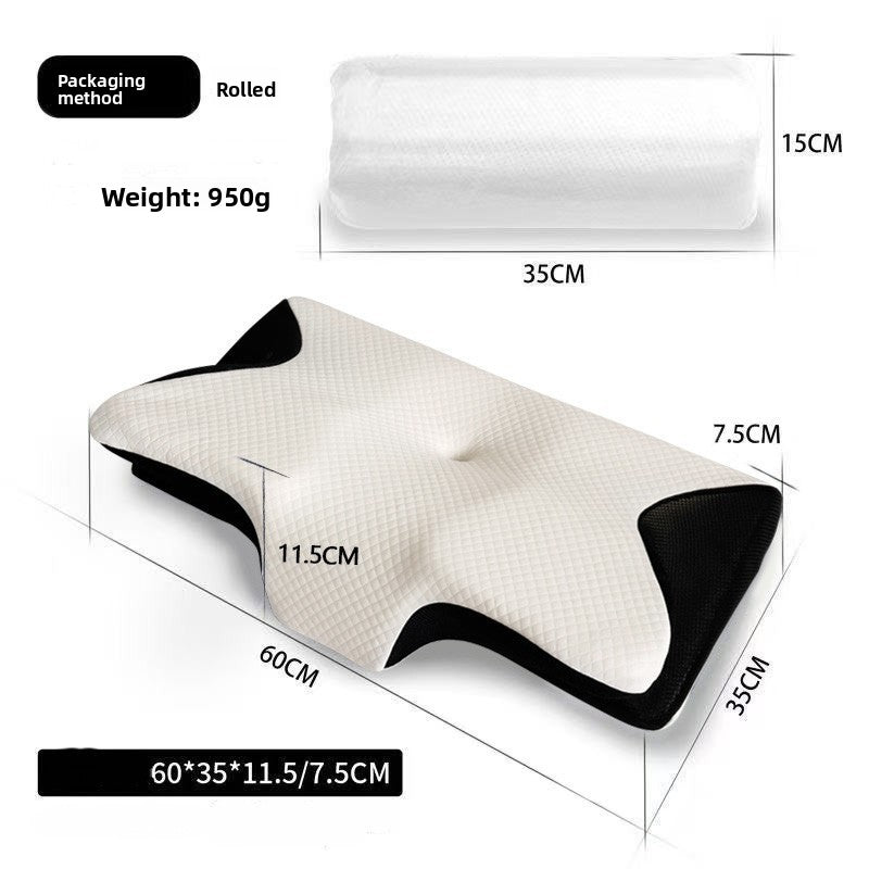 Butterfly Memory Foam Cervical Pillow