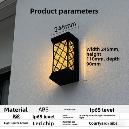 Sensor LED Wall Light with Motion Detection