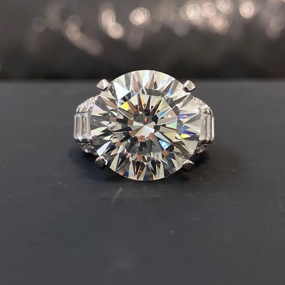 Simulated Diamond Ring Luxury Design