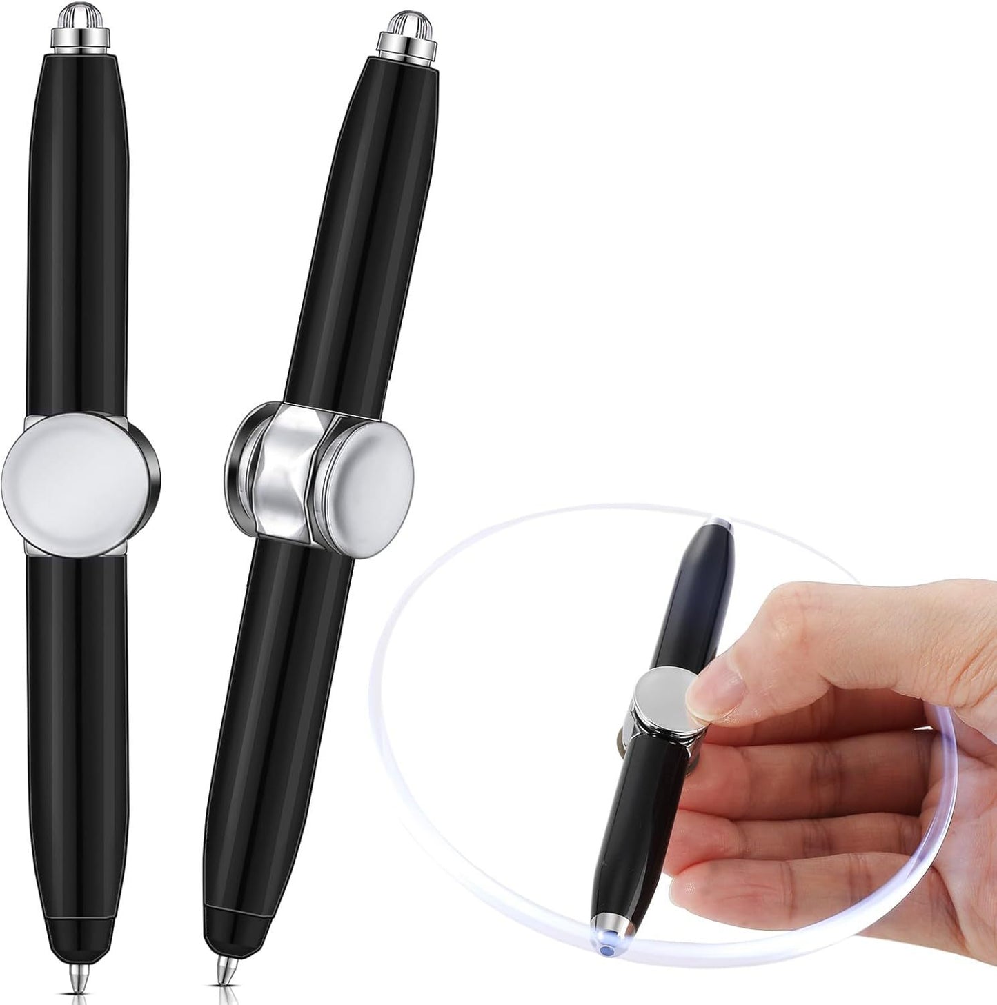 Multifunctional Fingertip Spinner with LED Light