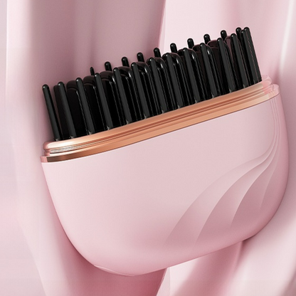 Wireless Hair Straightening Comb with Ceramic Heating