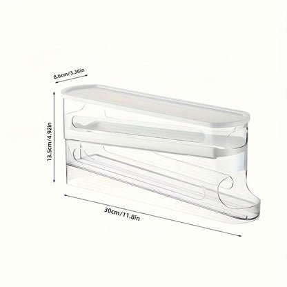 Rolling Egg Storage Container with Lid