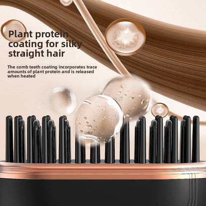 Wireless Hair Straightening Comb with Ceramic Heating