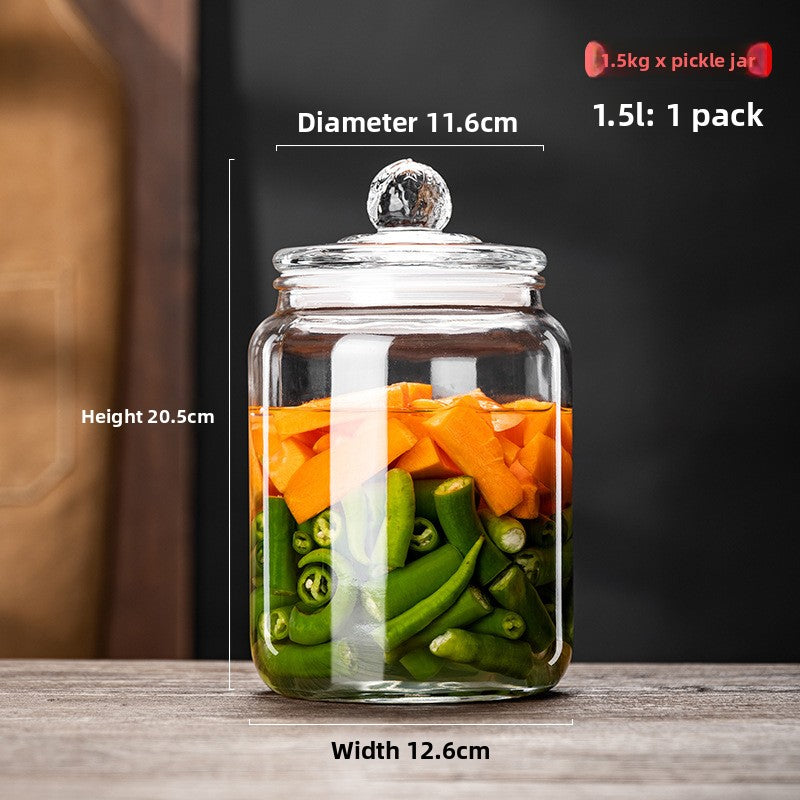 Glass Sealed Jar for Food Storage
