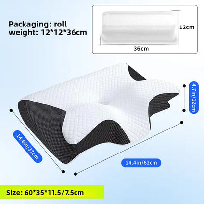 Butterfly Memory Foam Cervical Pillow