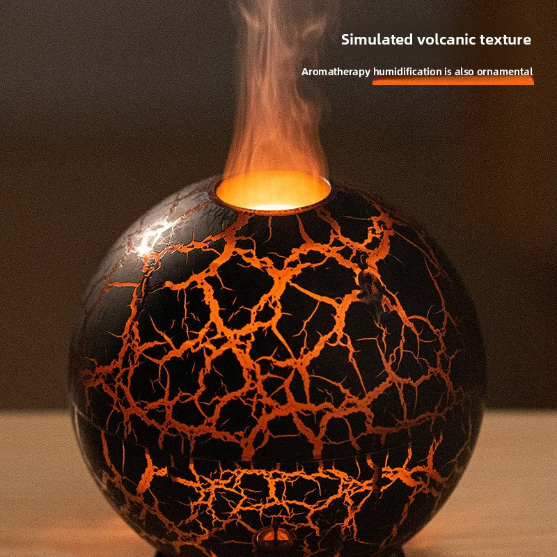 Ultrasonic Aromatherapy Humidifier with Flame Effect