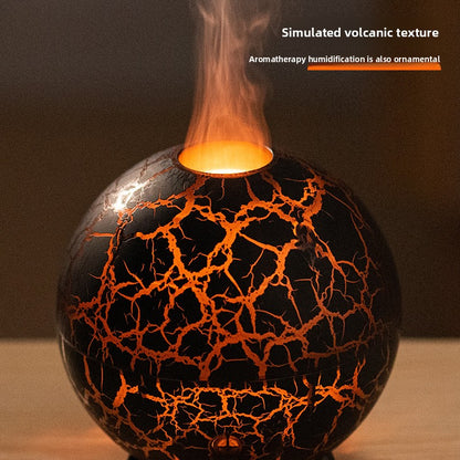 Ultrasonic Aromatherapy Humidifier with Flame Effect