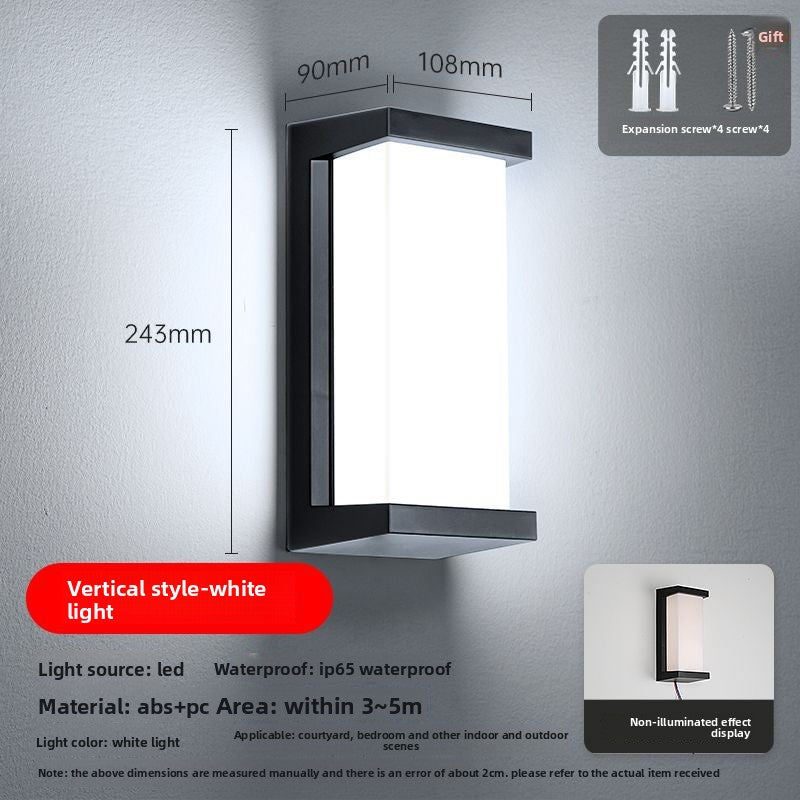 Sensor LED Wall Light with Motion Detection