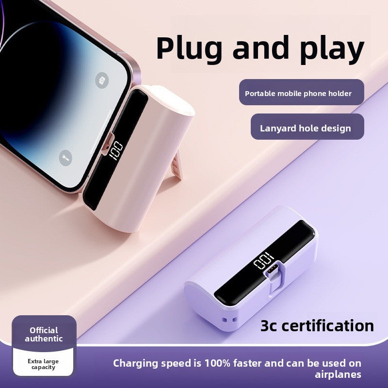 Capsule Power Bank Portable Charger