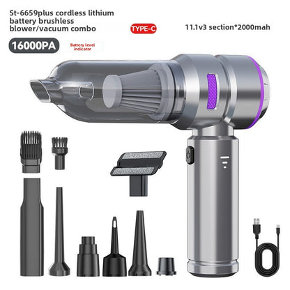 Cordless Car Vacuum Cleaner with Blowing and Inflating Function