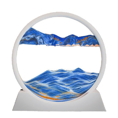 3D Hourglass Sand Painting Decor