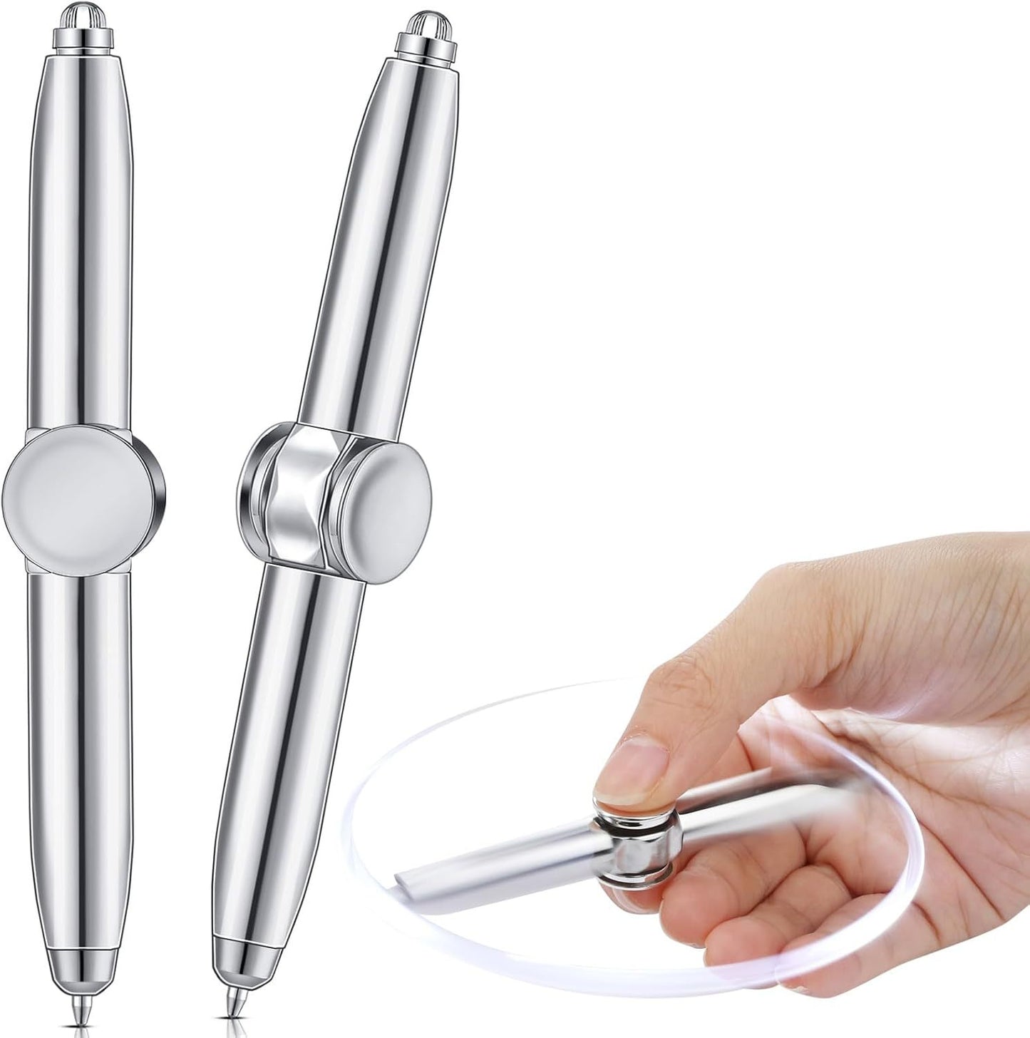 Multifunctional Fingertip Spinner with LED Light